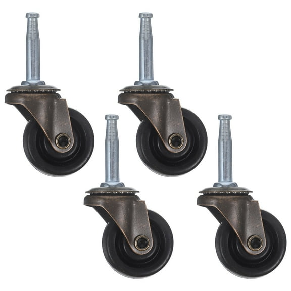 4Pcs Wear-resistant Casters Replaceable Caster Wheels Household Furniture Wheels