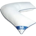 thumbnail image 1 of Contour Oreiller de Soutien en Forme de L pour Dormeurs Latéraux, 1 of 3
