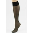 thumbnail image 2 of Women's Cotton Sole Knee Highs Regular & Queen Sizes 6 Pair Packs, 2 of 4