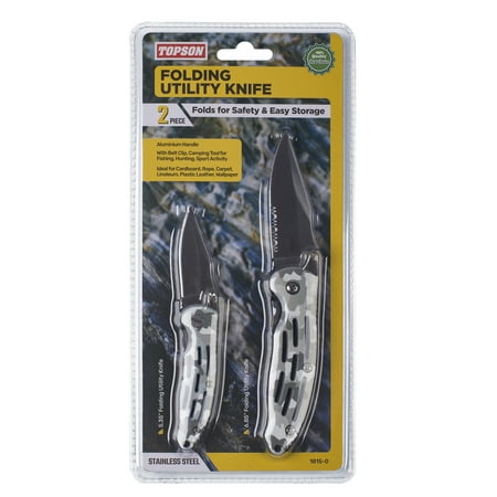 TOPSON Folding Knife Set (2-Piece Set)