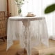 thumbnail image 4 of Mantel cuadrado de poliéster Naiovety blanco 140*220CM, 4 of 6
