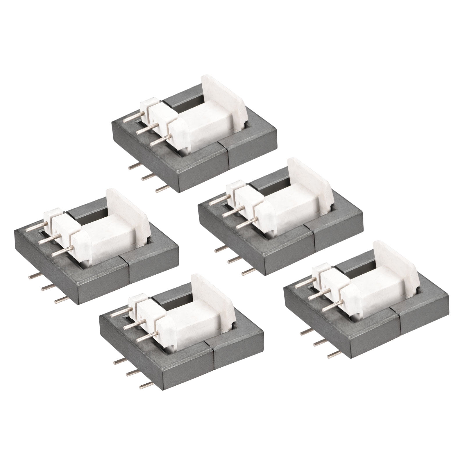 Uxcell Transformer Bobbin EE30 Vertical 3+3 with Ferrite Core Halves 5