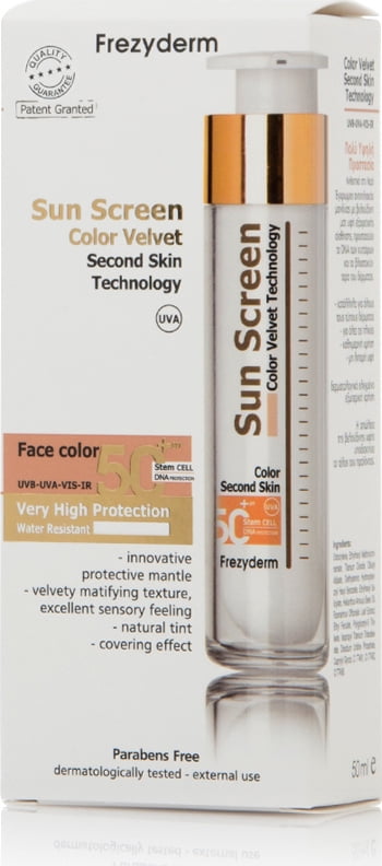 frezyderm sun screen color