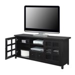 Convenience Concepts Newport Park Voie TV Stand en finition bois Espresso