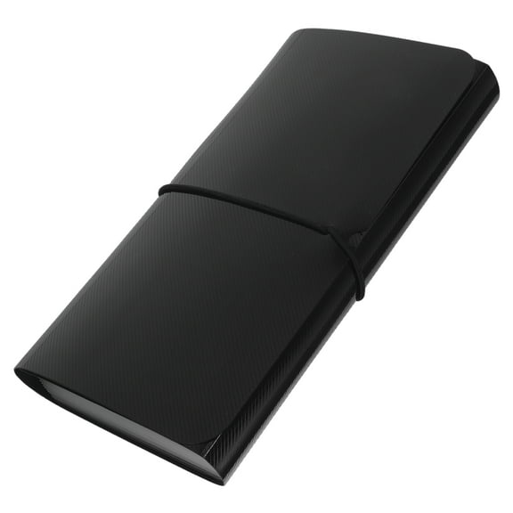 MLINS  File Organizer Receipt Folder Organiser Dividers Letter Black