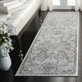 thumbnail image 2 of SAFAVIEH Isabella Zander Oriental Runner Rug, Dark Grey/Cream, 2'2" x 9', 2 of 7