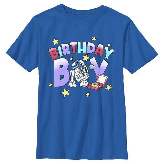 Boy's Star Wars Birthday Boy R2-D2 Party Graphic T-Shirt