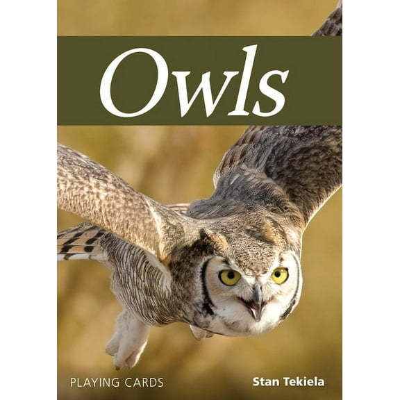 Nature's Wild Cards: Owls Playing Cards (Other)