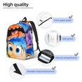 thumbnail image 3 of Rocae inside out 2 for Canvas College Laptop Backpack for Men Women-Medium, 3 of 5