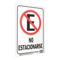 thumbnail image 3 of Letrero Exterior No Estacionarse Hy-Ko Plástico, 3 of 3