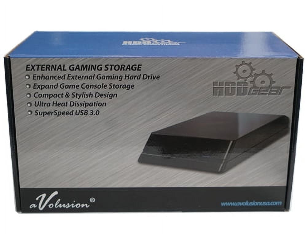 Avolusion HDDGear 6TB USB 3.0 External Gaming Hard Drive (for XBOX ONE, XBOX ONE S, XBOX ONE X) - 2 Year Warranty