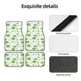 thumbnail image 4 of Zufioo Kitchen Utensiles Cooking Pots Print Car Floor Mats Four-piece Set, Car Interior Accessories - Corrosion-resistant, Non-Slip, Suitable for Cars, Trucks, Vans, 4 of 7