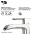 thumbnail image 4 of VIGO Glass Round Vessel Bathroom Sink in Silver with Niko Faucet and Pop-Up Drain in Brushed Nickel, 4 of 10