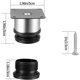 thumbnail image 5 of 4pcs Adjustable Furniture Legs,Metal Height Adjustable,Stainless Steel,with Screws - 50*50 mm, 5 of 5