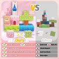 thumbnail image 3 of Bloques Magneticos CEMECER Princess Magnetic Blocks 48 piezas cubos de 1 pulgada, 3 of 5