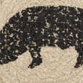 thumbnail image 5 of VHC Brands Sawyer Mill Charcoal Table Décor, Coaster Set, Pig, 5 of 6