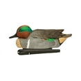 thumbnail image 3 of AVIAN-X Topflight Green-Winged Teal Durable Ultra Realistic Floating Hunting Duck Decoys, Pack of 6, AVX8081, 3 of 13
