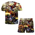 thumbnail image 1 of Baby Boy Set Clothes for Newborns Suit Captain America Marvel Boys Wear Kids' Sportswear Girl Clothing Young Children T-shirts12T Gong Bohan LED, 1 of 2