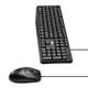 thumbnail image 4 of Kit teclado y mouse Qian QKX-20603 Alambrico USB 106 teclas de membrana mouse sensor optico 1000 DPI, para Windows 7/8/10 color negro, 4 of 5
