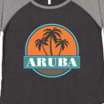 thumbnail image 4 of Inktastic Aruba Vacation Sunset Women's Plus Size T-Shirt, 4 of 5