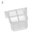 thumbnail image 2 of TNOBHG Small Bird Feeder with Baffle Bird Food Box for Small Birds Transparent Anti-spill Baffle Bird Feeder Hanging Bird Water Tank Easy Installation, 2 of 8