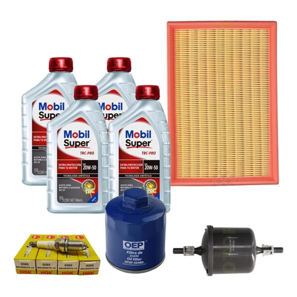 Kit De Afinacin Lupo 2005 Al 2010 1.6 Aceite 20w50 Mobil