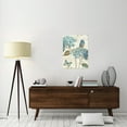 thumbnail image 2 of Global Gallery's 'Blue Garden III Crop' by Daphne Brissonnet Stretched Canvas Wall Art, 2 of 4
