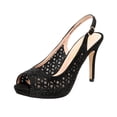 thumbnail image 1 of Zapatos DREAM PAIRS Tacones Altos Plataforma Abiertos con Punta y Tira en el Talón, 1 of 6