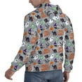 thumbnail image 6 of Goofa Happy Halloween for Men's Hooded Sweatshirt - Lightweight Pullover Hoodie with Kangaroo Pocket, Perfect for Everyday Wear-3X-Large, 6 of 7