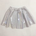 thumbnail image 5 of YUANxueke Girls Metallic Sequin Skater Skirts, Shiny Stage Performance Pleated Skirts, Fashion School Elastic Waist Skirts, 5 of 6
