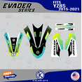 thumbnail image 2 of Kalair GFX Graphics Kit for Yamaha YZ85 (2019-2021) Evader Series, 2 of 5