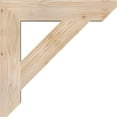 thumbnail image 3 of Ekena Millwork 3 1/2"W x 20"D x 20"H Traditional Slat Smooth Bracket, Douglas Fir, 3 of 4
