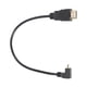 thumbnail image 3 of 90 degrees High Speed Micro-HDMI-compatible to HDMI-compatible Cable 3D & 4K Resolution 30cm, 3 of 5