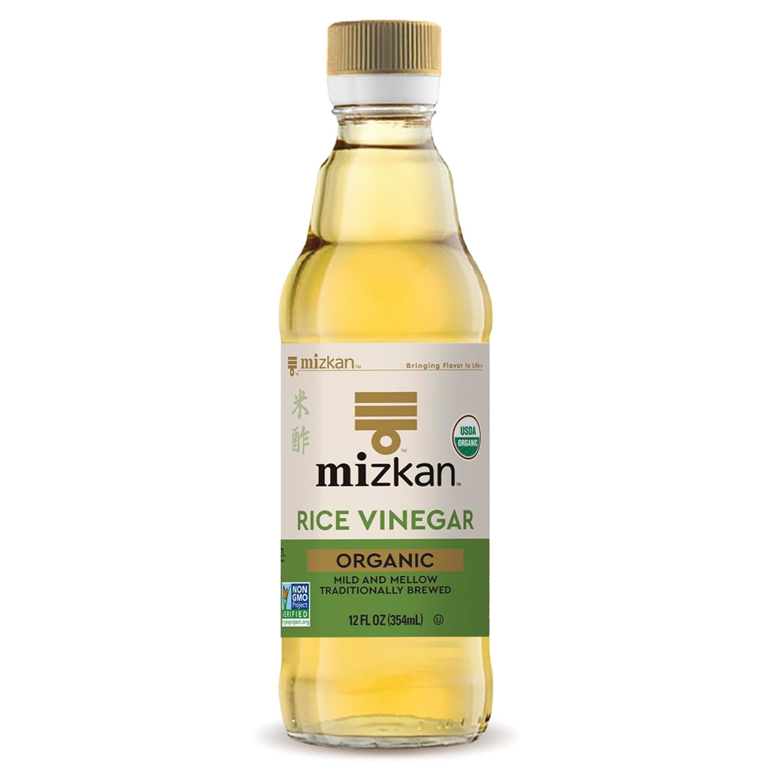 Pack of 6, Mizkan Organic Rice Vinegar, 12 fl oz