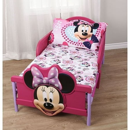 Minnie Mouse Toddler Comfortable Bedding 2-piece Sheet Set - 52" x 28"