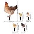 thumbnail image 1 of 5Pcs Garden Decorative Plug Chick Characters Plug Set Decoration Acrylic Sign, 1 of 10