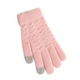 thumbnail image 4 of Niaviben Womens Gloves with Touchscreen Fingers Work Gloves Winter Clothes for Women Winter Accessories for Women Exercise Gloves Ski Gloves Workout Gloves Pink One Size, 4 of 7