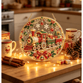 thumbnail image 4 of Christmas Pearl Diamond Art Ornament Kit DIY Hanging Decor, Shimmering Holiday Craft for Tree Window Wall Fireplace(Christmas Train), 4 of 6