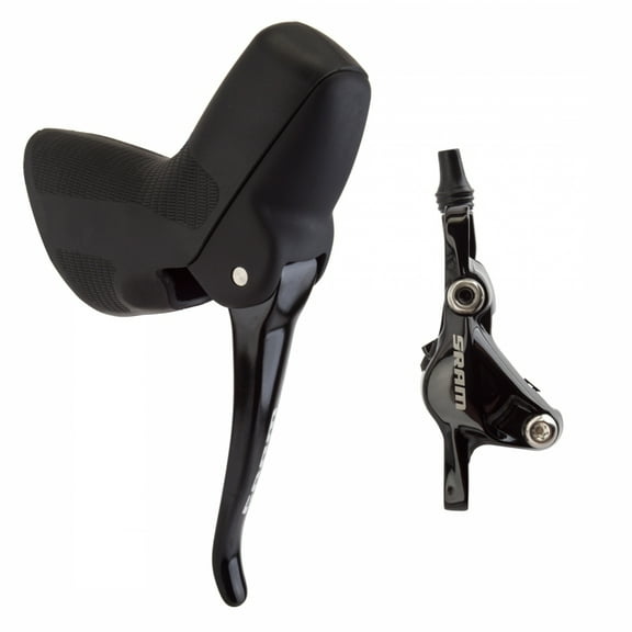 SRAM Apex 1 Disc Brake and Lever - Front, Hydraulic, Post Mount, Black, A1
