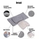 thumbnail image 2 of Dancer's Knee Pads, Adult Cycling Football Tennis Sports Climbing Sports Work Yoga Pole Dancing-Gray-M, 2 of 4