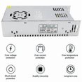 thumbnail image 2 of 12V 30A 360W, DC Universal Regulated Switching Power Supply, Converter AC 110/220V to DC 12 Volt LED Driver, 2 of 5