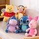 thumbnail image 3 of Juguetes de peluche de Disney para niñas, muñecos de peluche de dibujos animados de 30cm, Winnie the Pooh Stitch Tigger Piglet Eeyore, regalo de cumpleaños, 3 of 4