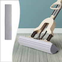 Wuztai Mop Head Replacement Folded Sponge PVA, Absorbent Roller Refill for Floor Cleaning, Wide Mouth Mop Head for Kitchen Home