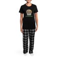 thumbnail image 4 of CafePress - Super Cute Stud Muffin Women's Dark Pajamas - Women's Short Sleeve Print T-Shirt and Pants Dark Cotton Pajama Set, 4 of 7