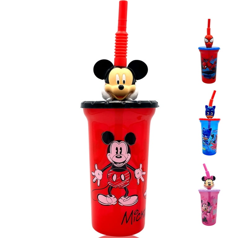 Disney Mickey Drink Straw 10 Reusable Plastic Retired WDW New U Pick Low  as $4