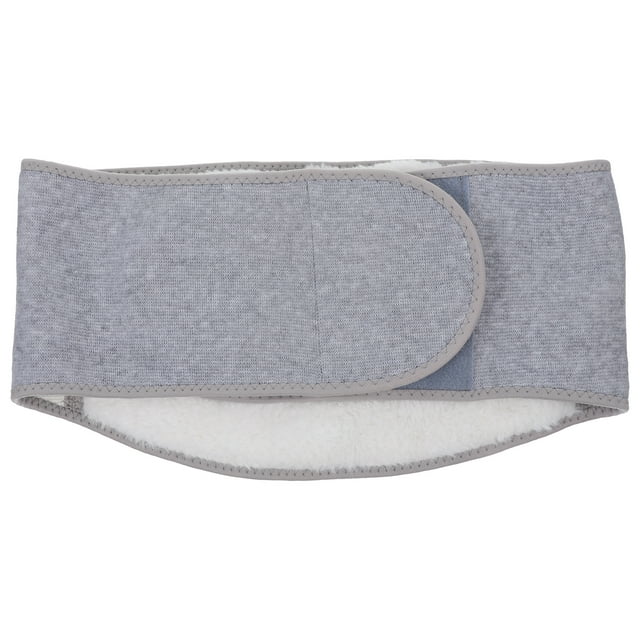 Faja lumbar delgada, transpirable, elástica y ajustable, ideal para todas las estaciones. Banda térmica abdominal, faja lumbar y soporte para la espalda para adultos y personas mayores (L).
