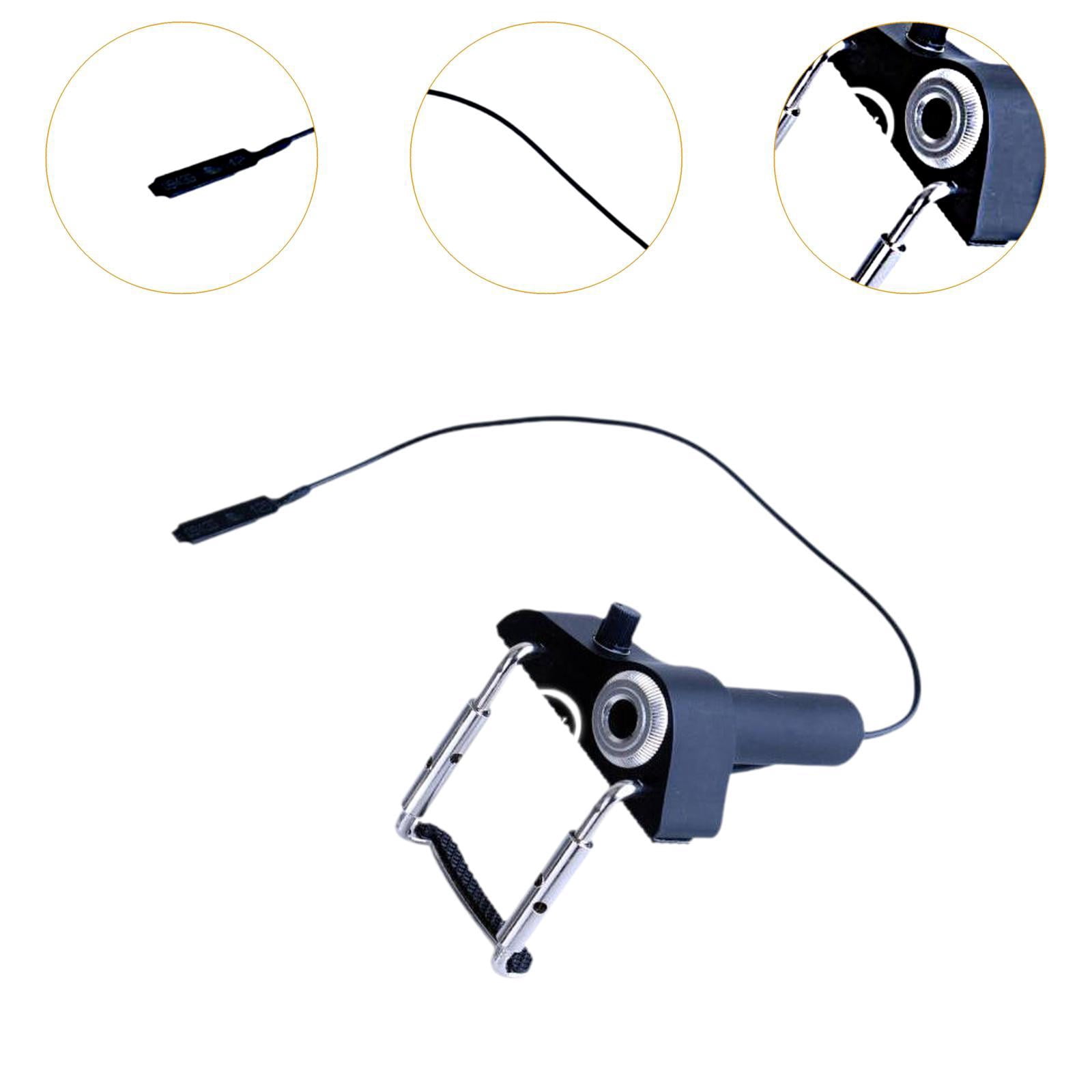 STARTIST Violin Pickup Piezo Violin Pickup Professional Gooseneck Pick up Clip on Pickup for Bass Banjo Acoustic Guitars Mandolin Harp