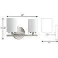 thumbnail image 4 of Progress Lighting - Two Light Bath - Bath & Vanity - Replay - 2 Light in Modern, 4 of 8