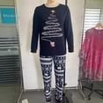 thumbnail image 3 of Ropa navideña para padres e hijos, ropa familiar, ropa navideña, pijamas navideños de algodón para padres e hijos europeos y americanos, decoración del hogar, 3 of 5