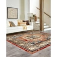 thumbnail image 3 of Rugs.com Eden Collection Rug – 7 Ft Square Terracotta Medium Rug Perfect For Living Rooms, Kitchens, Entryways, 3 of 9